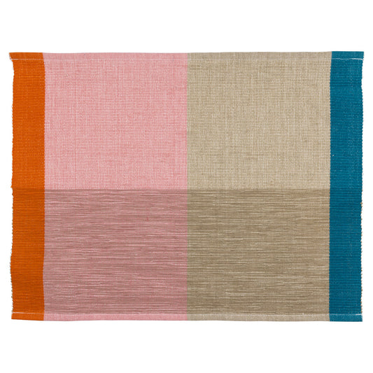 Pentik Tuntu Pink / Light Brown / Multi Placemat